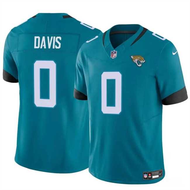 Men & Women & Youth Jacksonville Jaguars #0 Gabe Davis Teal 2023 F.U.S.E Vapor Untouchable Limited Stitched Jersey->indianapolis colts->NFL Jersey